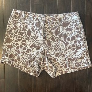Floral print shorts